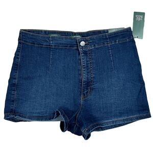 Wild Fable Women's Dark Blue Super High Rise Jean Shorts - Size 00 - NWT